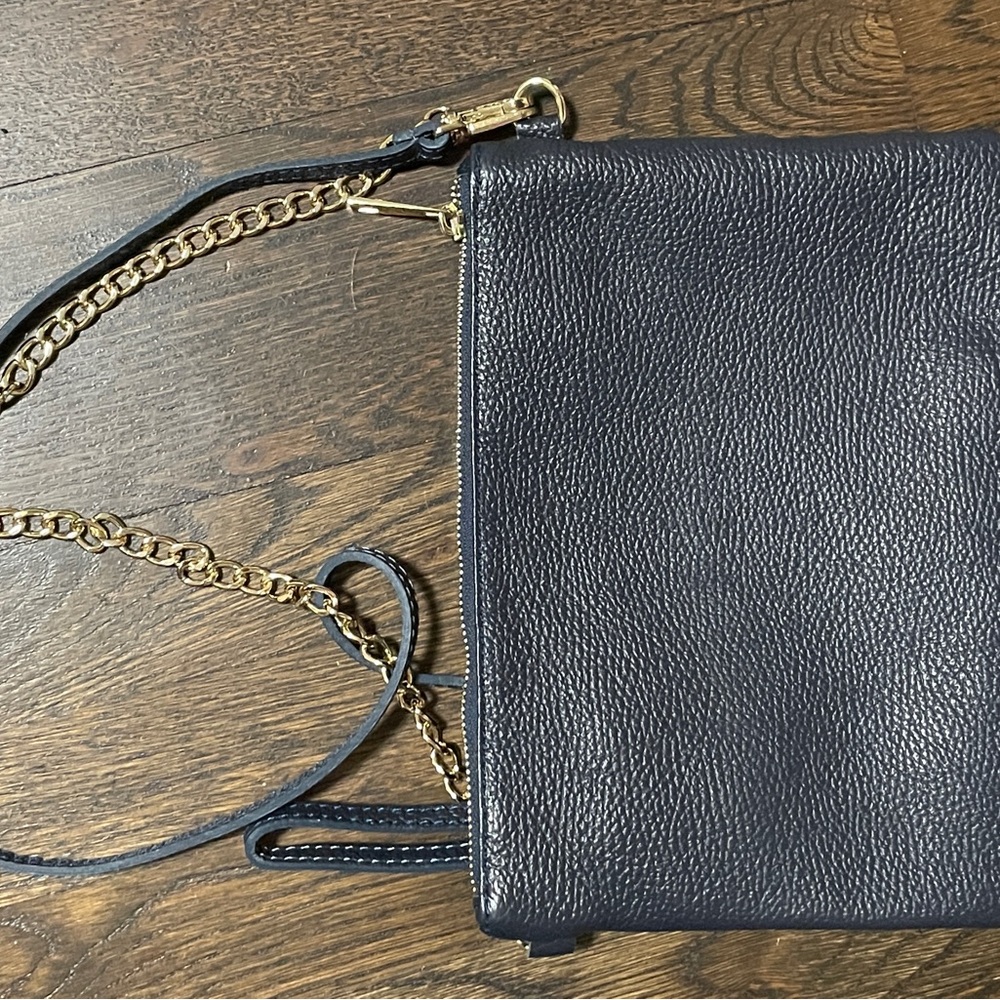 Italian navy small shoulder bag